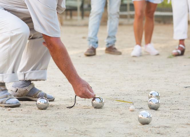 Joueurs de pétanque