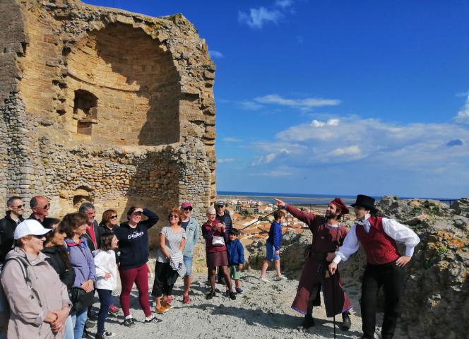 Visite théâtralisé de Gruissan