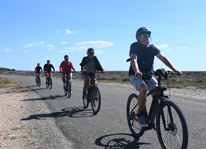 Balade à vélo électrique Gruissan