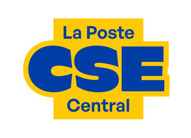 Logo CSE Central de La Poste