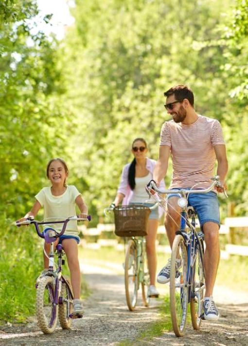 Famille vélo