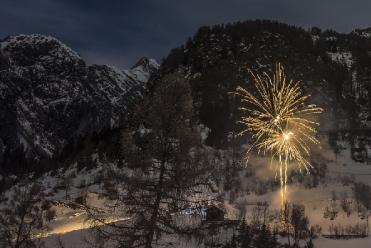 feu d'artifice isère nouvel an