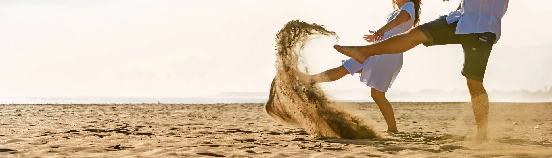 Couple plage