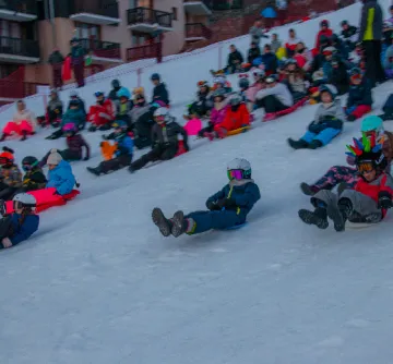Course de luge Valmeinier