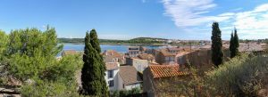 Vue panoramique de Gruissan