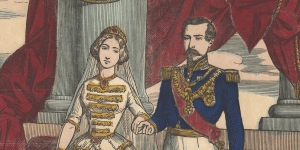 Napoléon III et Eugénie, emblèmes de Luz-Saint-Sauveur et connus dans toutes les Pyrénées
