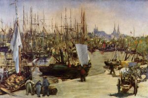 Port de Bordeaux et ses gabares pour article sur la Gironde - Cévéo