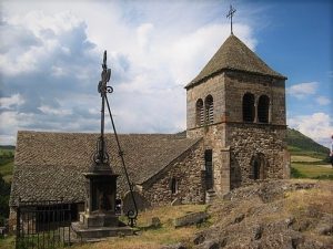 Eglise de Saint-Florêt, village du Puy-De-Dôme